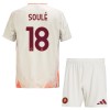 Officiële Voetbalshirt + Korte Broek AS Roma Soule 18 Uit 2024-25 - Kids